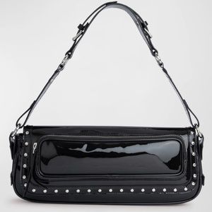 By Far Maddy patent leather bag
